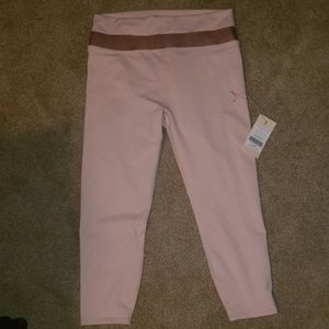 Pink high waisted Fabletics leggings